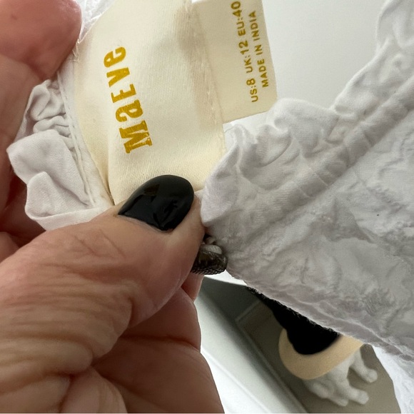 Anthropologie Maeve tiered, eyelet, midi dress - Picture 11 of 13